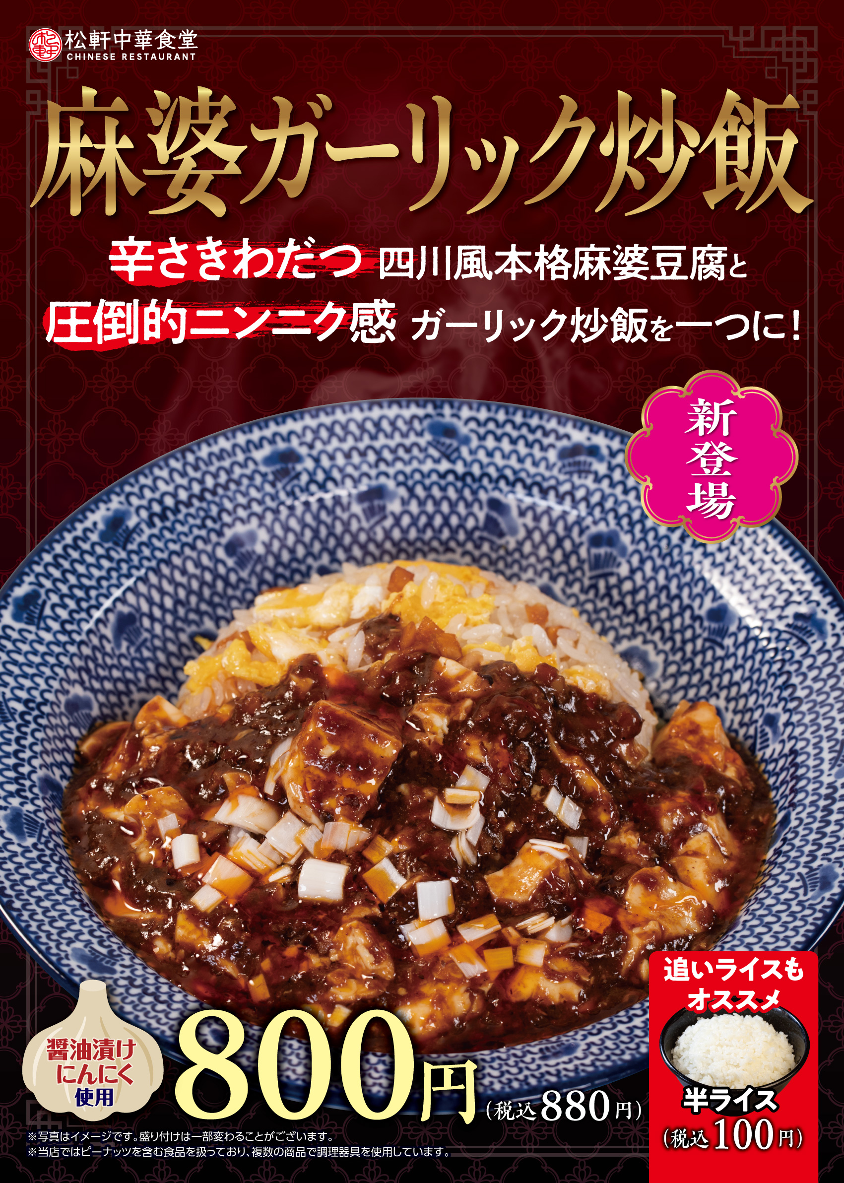 麻婆ガーリック炒飯