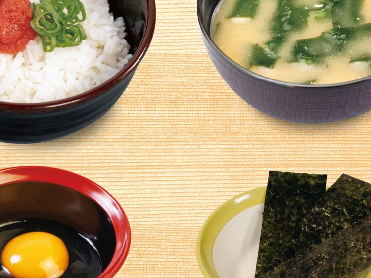 明太ごはん定食(小鉢無し)