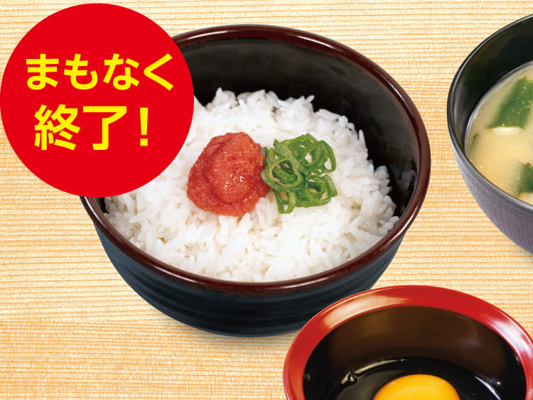 明太ごはん定食(小鉢無し)