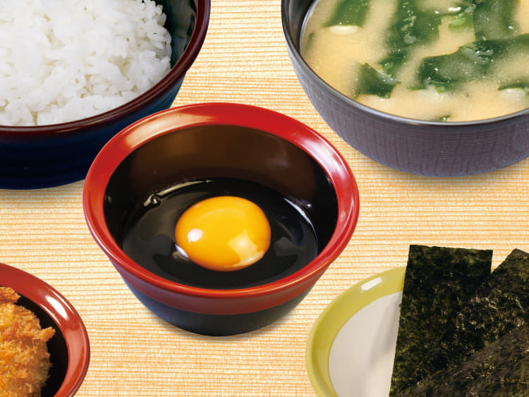玉子かけごはん定食