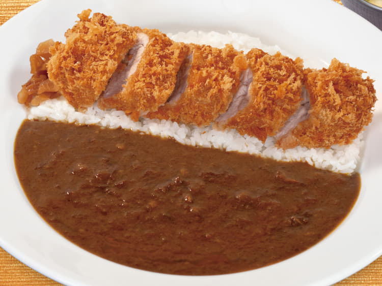 創業ビーフ国産雪国育ち丸太ヒレかつ（１本）カレー
