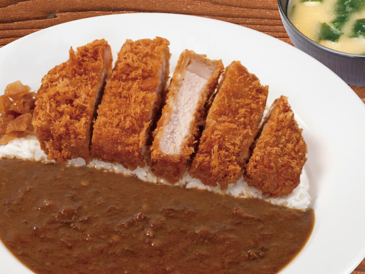創業ビーフ雪国ロースかつカレー
