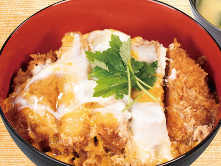 超厚切りリブロースかつ丼