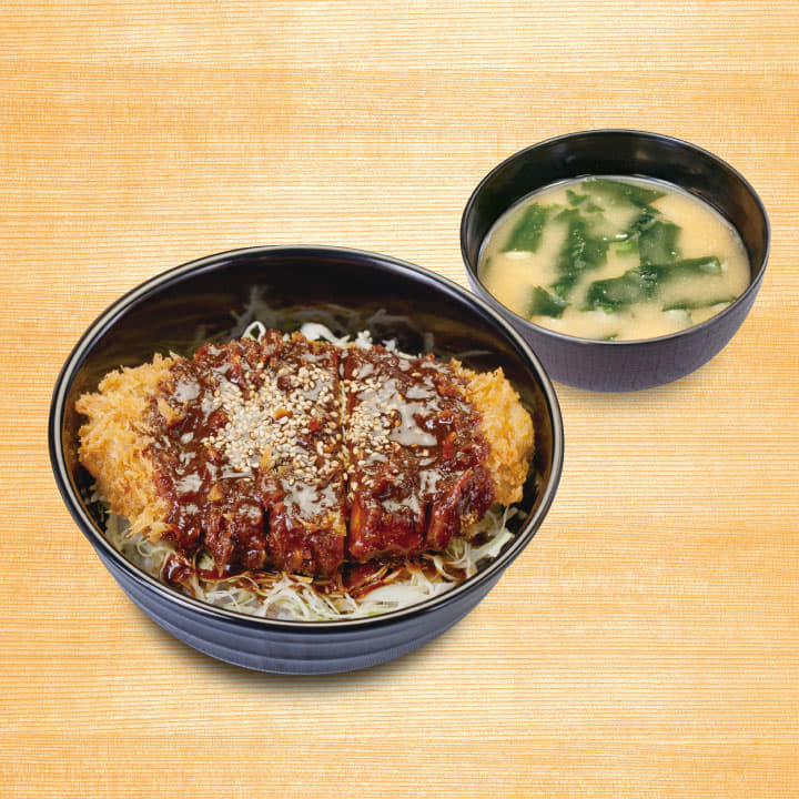 味噌ロースかつ丼