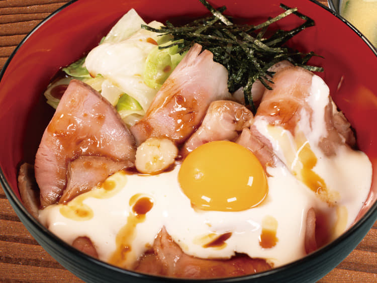 ローストポーク丼