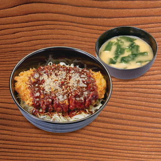 味噌ロースかつ丼