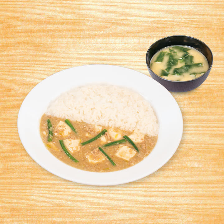 “白”麻婆ライス