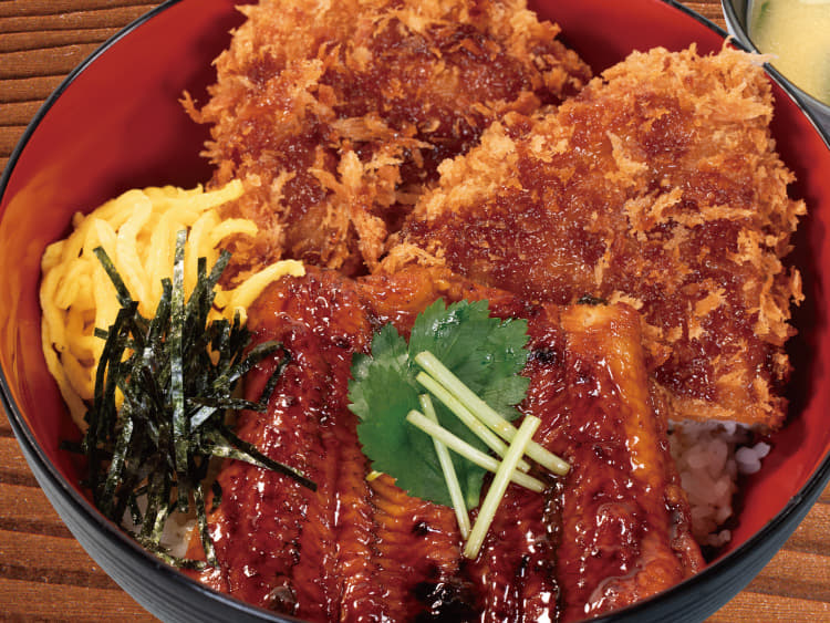 うなかつ丼