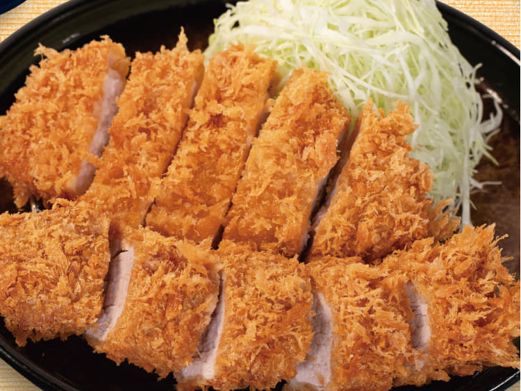 ロースかつ&丸太ヒレかつ定食