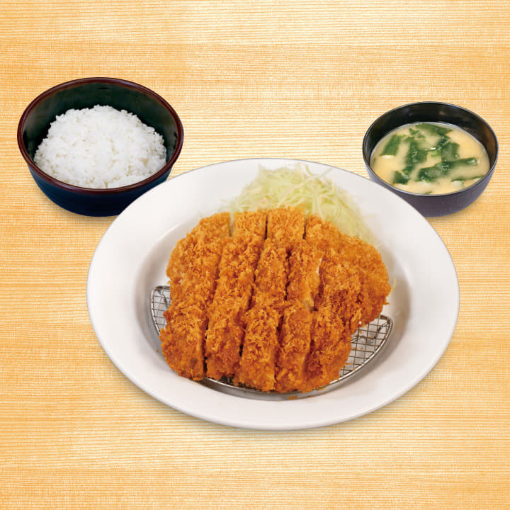 ロースかつ＆ジャンボチキンかつ定食