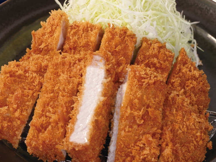 ”大麦豚”厚切りロースかつ&いつものロースかつ食べ比べ定食