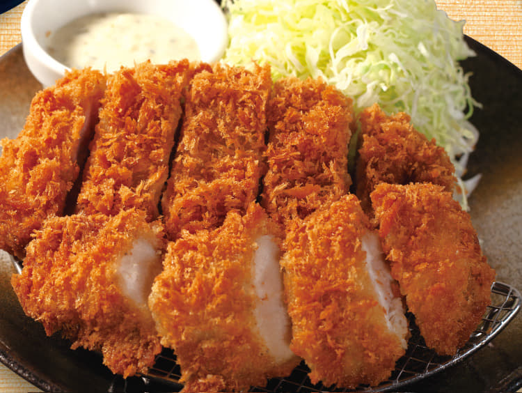 ロースかつ＆ささみかつ１本定食