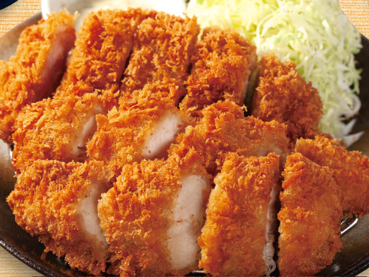 ロースかつ＆ささみかつ2本定食