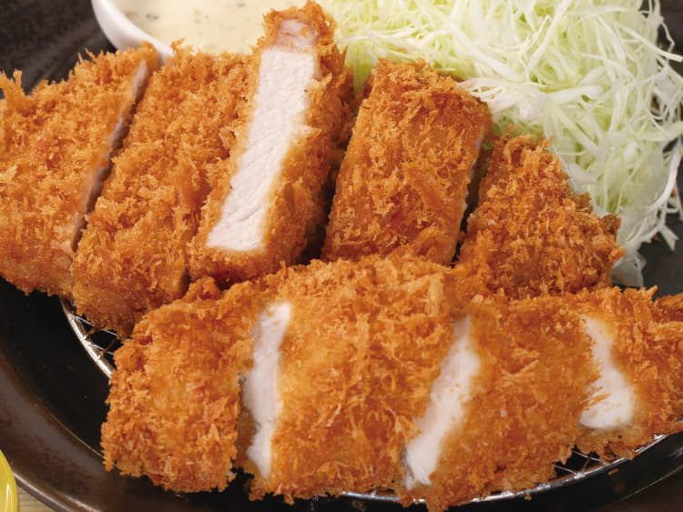 “国産雪国育ち”ロースかつ＆ささみかつ１本定食