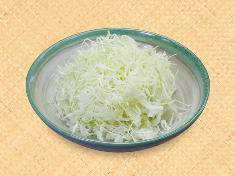 千切りキャベツ