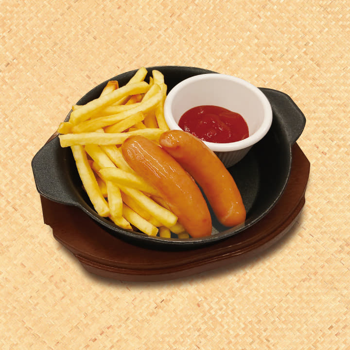 ポテトフライ＋ソーセージ