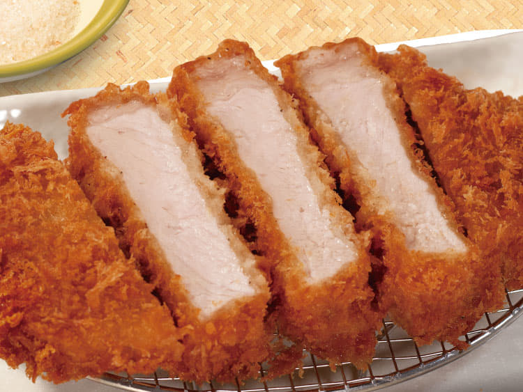 単品“大麦豚”厚切りリブロースかつ