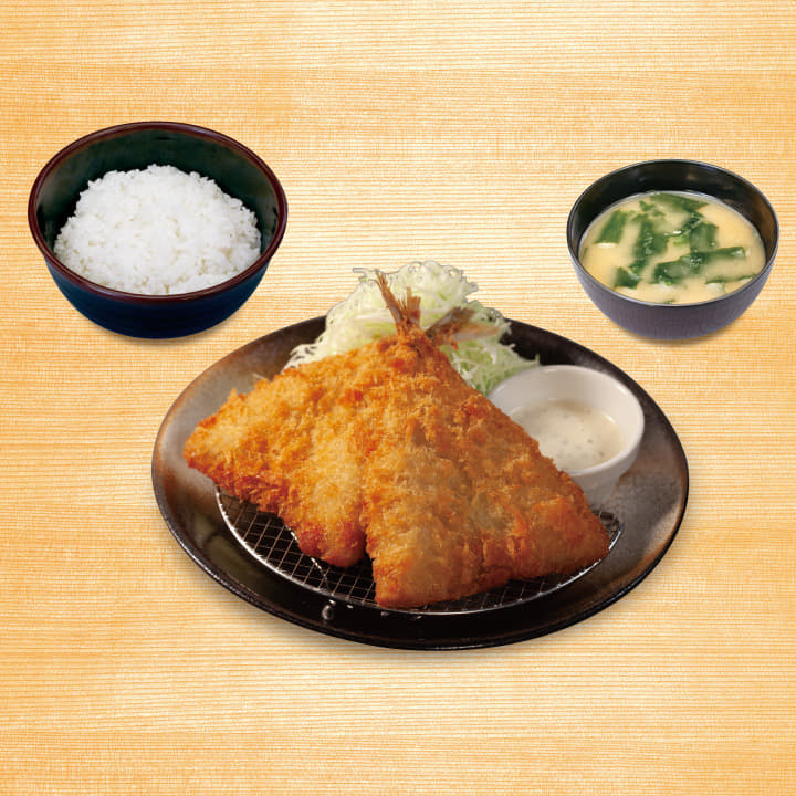 アジフライ（2枚）定食