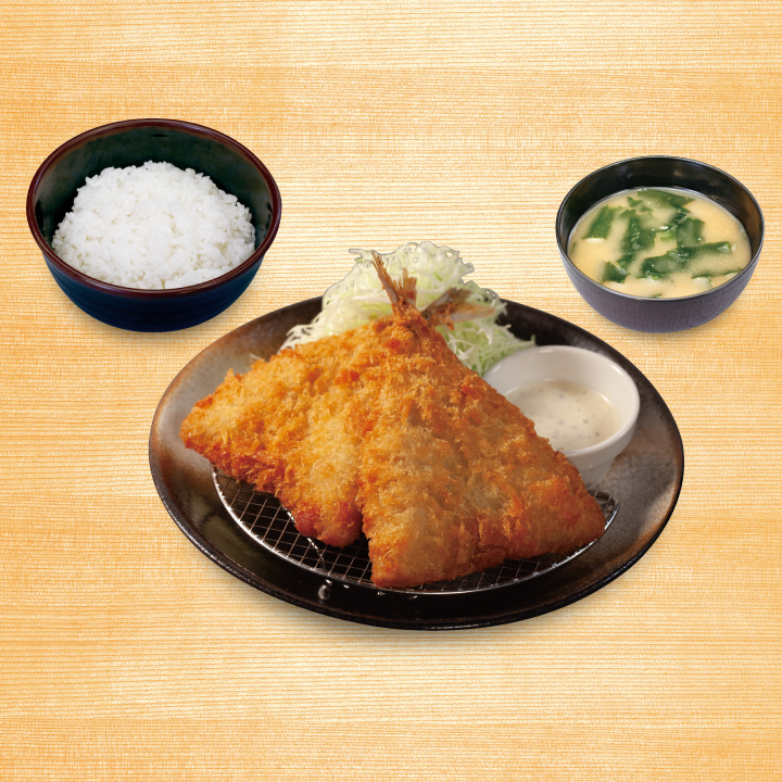 アジフライ（2枚）定食