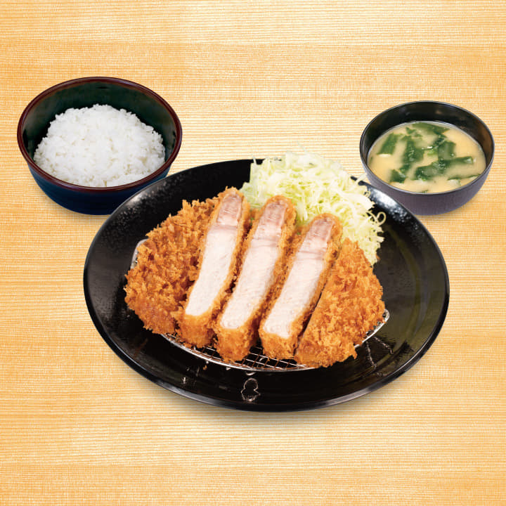 超厚切りリブロースかつ定食