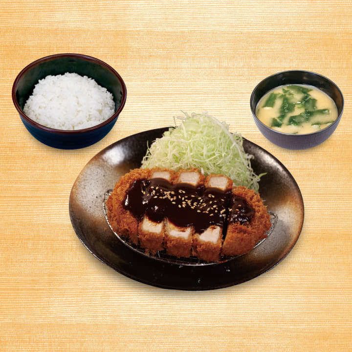 超厚切り味噌ロースかつ定食