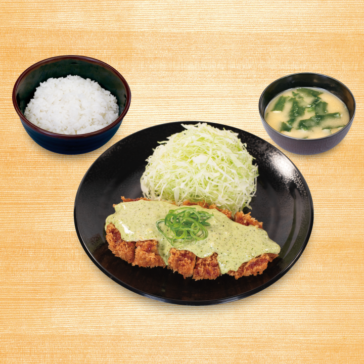 バジルタルタルチキンかつ定食