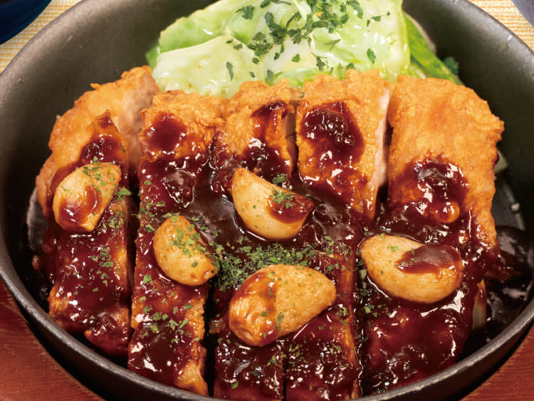 にんにく醤油の“揚げる”鶏テキ定食