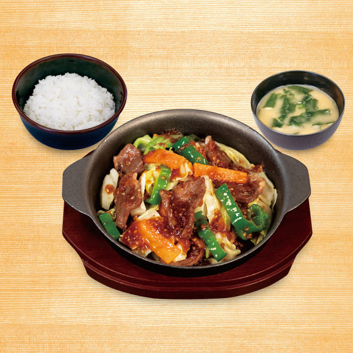 ジンギスカン定食