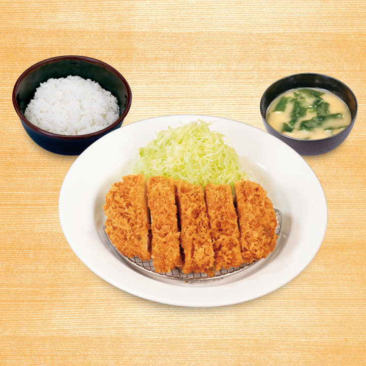 ジャンボチキンかつ定食