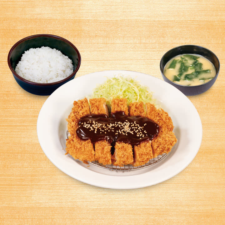 味噌ジャンボチキンかつ定食