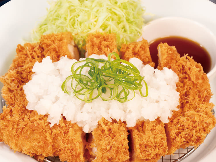 鬼おろしポン酢ジャンボチキンかつ定食