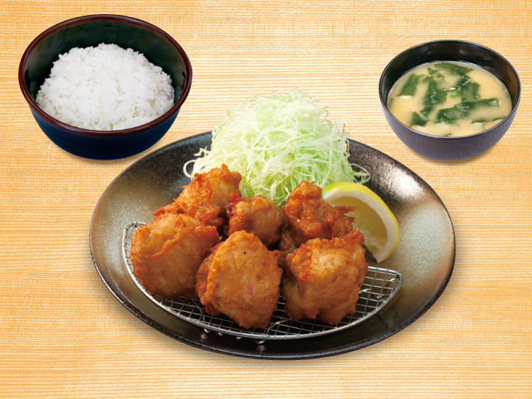 唐揚げ定食