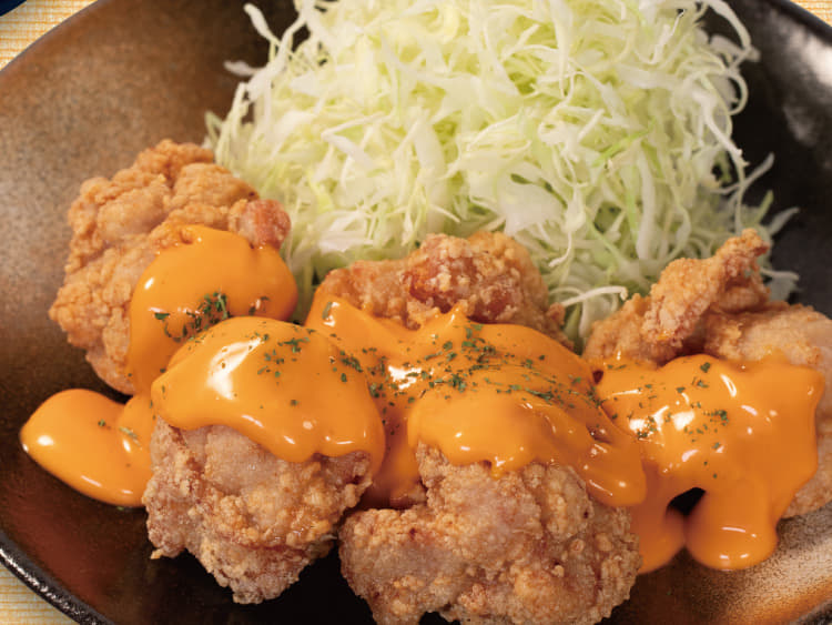 コチュマヨ唐揚げ定食(5個)