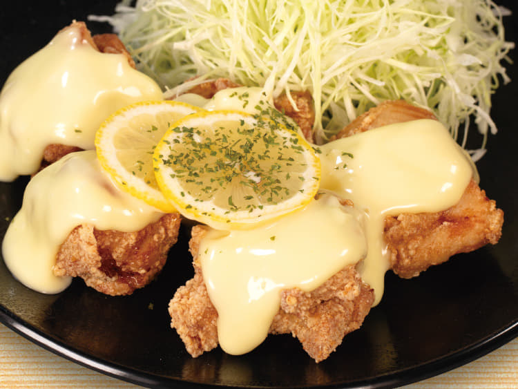 ハニーレモン唐揚げ定食(5個)