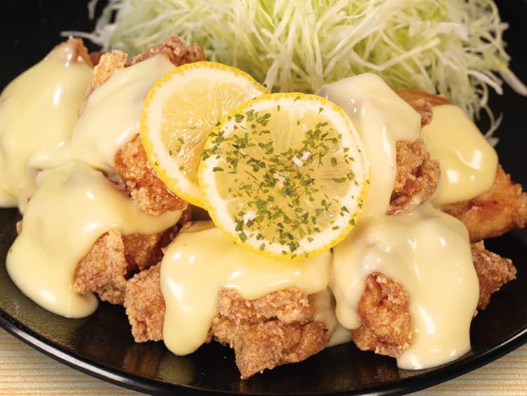 ハニーレモン唐揚げ定食(8個)