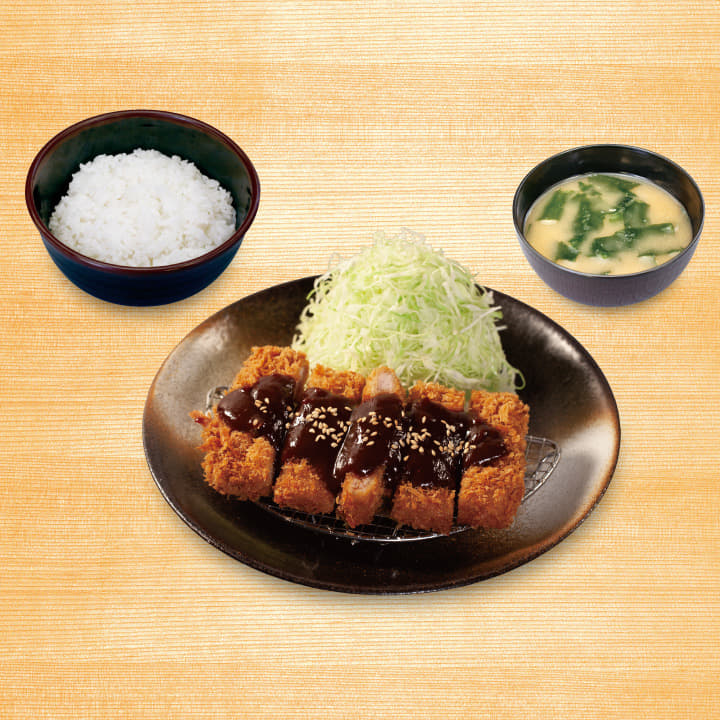 味噌大判ヒレかつ定食