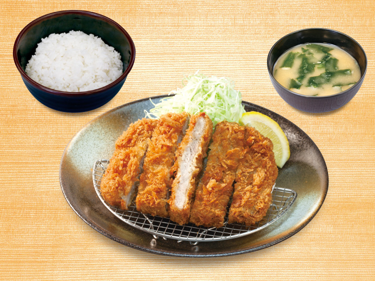 大判ヒレかつ定食