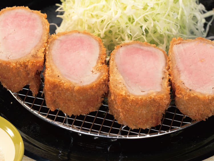 極厚“レア”ヒレかつ定食