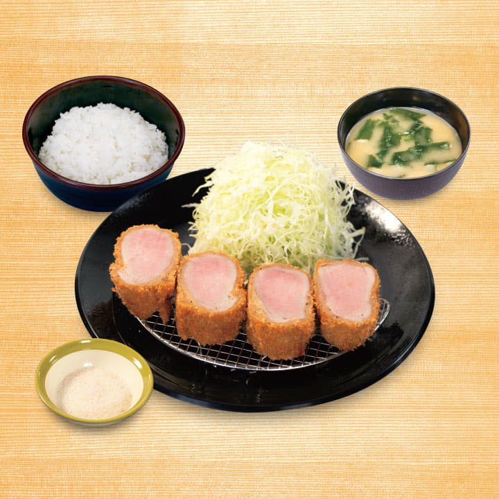 極厚“レア”ヒレかつ定食