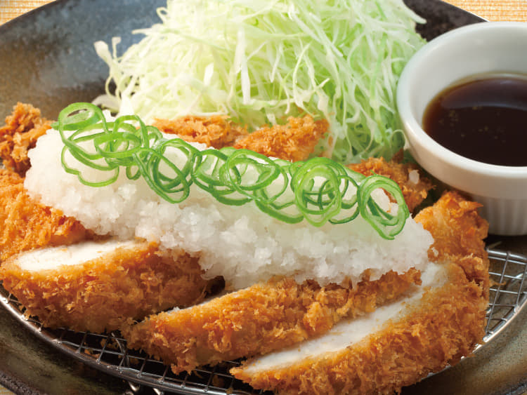 鬼おろしポン酢ささみかつ定食
