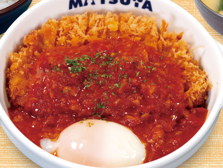 うまトマロースかつ定食