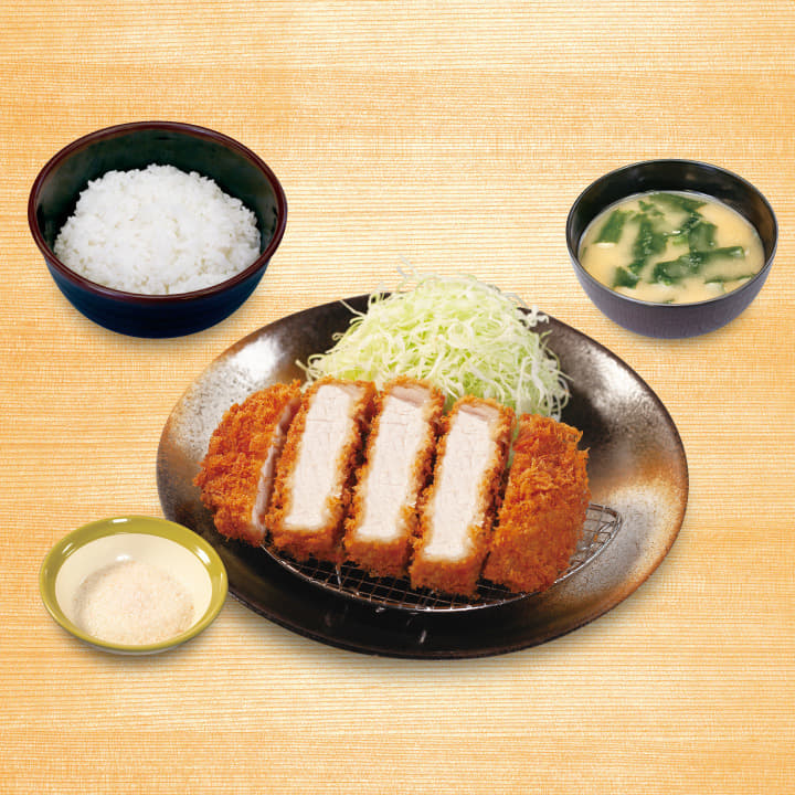 超厚切りロースかつ定食