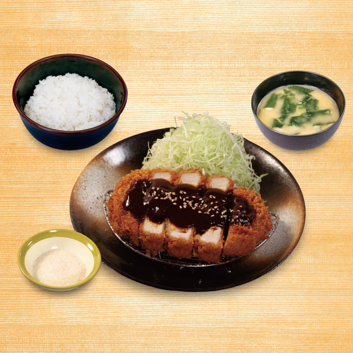 超厚切り味噌ロースかつ定食