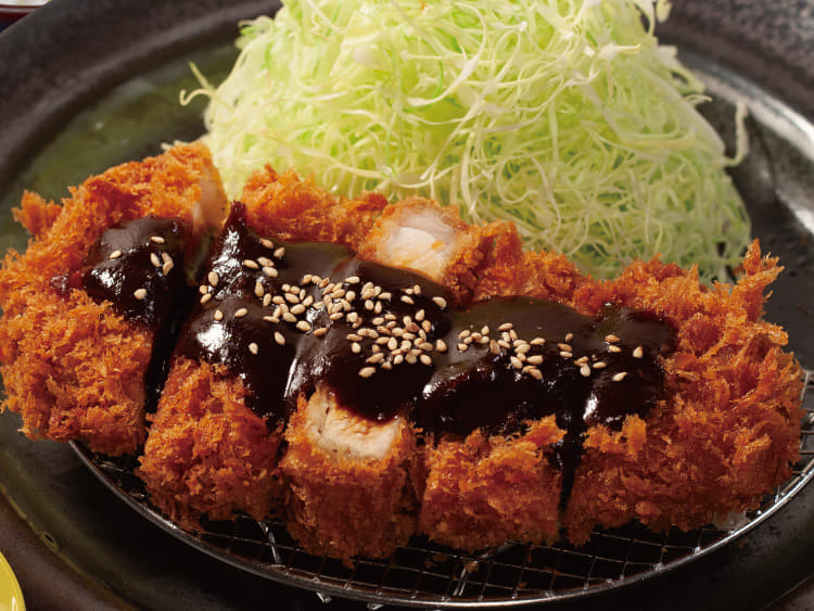 “国産雪国育ち”味噌ロースかつ定食