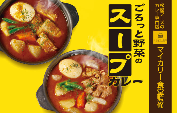 ごろっと野菜のスープカレー