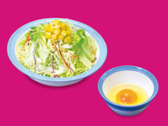 生野菜生玉子セット メニュー 松屋