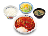 うまトマハンバーグ定食