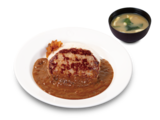ハンバーグ欧風カレー