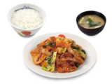 回鍋肉定食