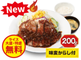 シビ辛麻辣トンテキ定食